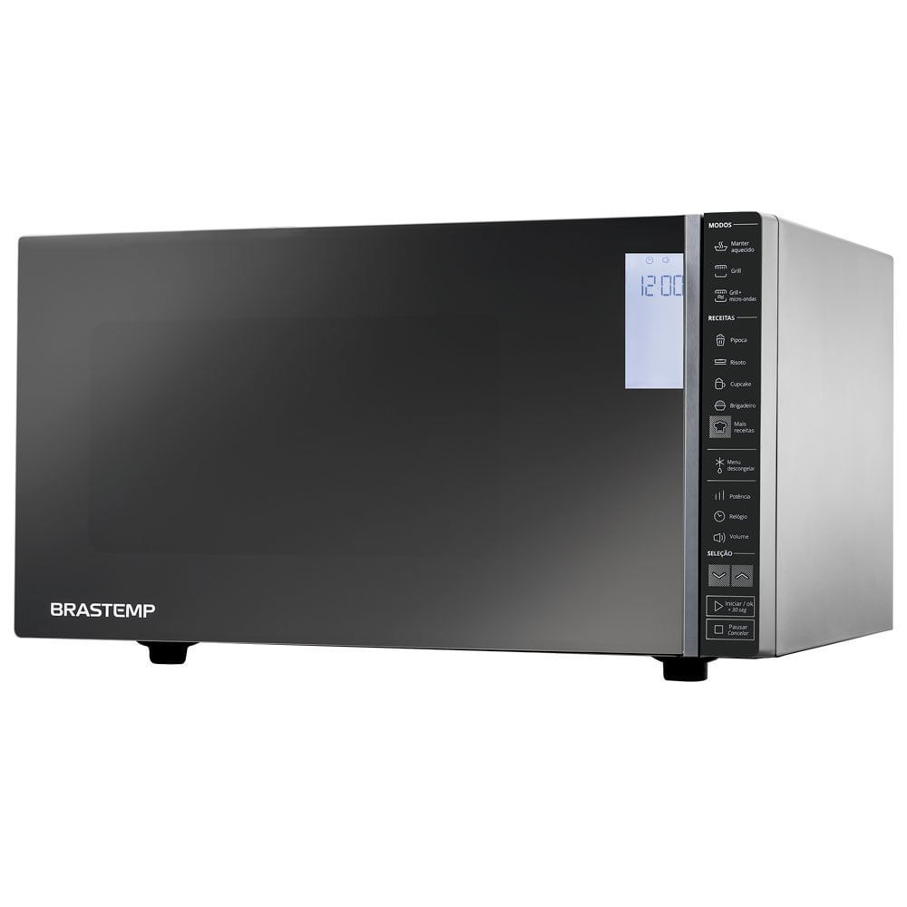 Micro-ondas Brastemp Espelhado Grill 32 Litros - BMG45